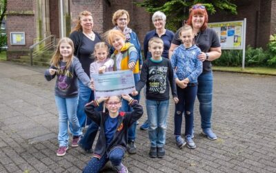 Kinder laufen für Kinder